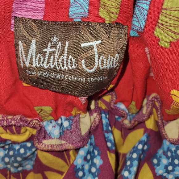 Matilda Jane Jester Shasta top Size 8 - Picture 5 of 5